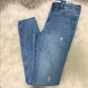 Hollister high rise super skinny jeans
